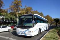 Bus Spanien / Bus Marbella: Irizar Intercentury / MAN, aufgenommen im November 2016 im Stadtgebiet von Marbella.