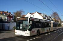 Stadtbus Mainz / Stadtbus Wiesbaden: Mercedes-Benz Citaro Facelift G der ESWE Wiesbaden, aufgenommen im Dezember 2016 in Mainz-Bretzenheim.