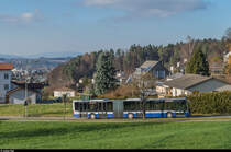 VZO Citaro am 28. November 2016 unterwegs bei Emmetschloo auf der Linie 851 in Richtung Adetswil, Sunneberg.