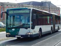 Mercedes Citaro I vom Verkehrsbetrieb Potsdam in Potsdam am 24.08.2015