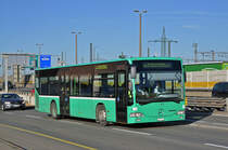 Mercedes Citaro 800, überquert mit der Fahrschule die Schwarzwaldbrücke. Die Aufnahme stammt vom 01.12.2016.