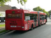 01.09.08,Neoplan der BOGESTRA Nr.0166 in Wanne-Eickel.