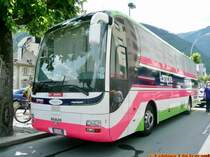 MAN als Mannschaftscar vom Radteam Lampre am 22.7.14 in Martigny.