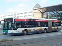 Mercedes Citaro II vom Verkehrsbetrieb Potsdam in Potsdam am 24.08.2015