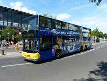 MAN Lion's City DD der BVG, Wagen '3530', Berlin im Juli 2016.
