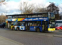 MAN Lion's City DD der BVG, Wagen '3530', Berlin im Dezember 2016.