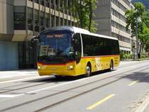 MAN Lion's Regio auf dem weg zum Bahnhof Chur, am 22.6.13 in der Stadt Chur.