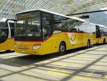 Setra 415 H am 22.6.13 auf dem Postdeck Chur.