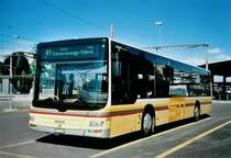 STI Thun Nr. 125/BE 700'125 MAN am 3. August 2008 Thun, Bahnhof (prov. Haltestelle)