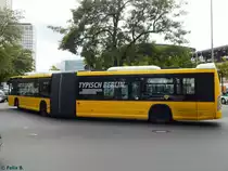 Scania Citywide der BVG in Berlin am 24.08.2015