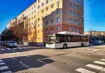 Ein MAN Lion´s City von Albus-Salzburg, unterwegs auf der Linie 21 (Bergheim S-Bahn - Fürstenbrunn Buskehre).
Aufgenommen am 29.12.2016 an der Kreuzung Paracelsusstraße/Gabelsbergerstraße.