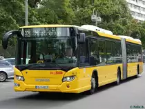 Scania Citywide der BVG in Berlin am 24.08.2015