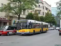 Solaris Urbino 18 der BVG in Berlin am 24.08.2015