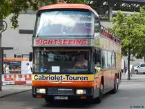 Neoplan Skyliner von Der Tempelhofer aus Deutschland in Berlin am 24.08.2015