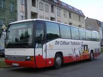 Cottbusverkehr Wagen 456,  Cottbuser Postkutscher  am 04.09.2008 am Busplatz Cottbus