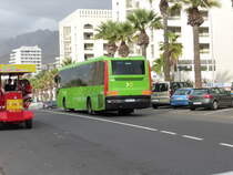 14.01.2017,VOLVO Castrosua B11R an der Playa de Las Americas/Tenerife.