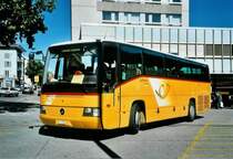 Mabillard, Lens VS 12'529 Mercedes am 3. August 2008 Sion, Bahnhof