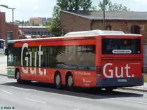 Setra 319 NF der Barnimer Busgesellschaft in Eberswalde am 09.06.2016