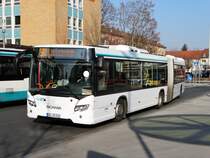 Nagelneuer BRH ViaBus Scania Citywide G am 15.02.17 in Hanau Freiheitsplatz