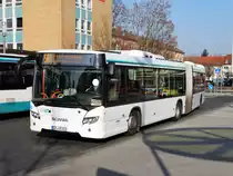 Nagelneuer BRH ViaBus Scania Citywide G am 15.02.17 in Hanau Freiheitsplatz