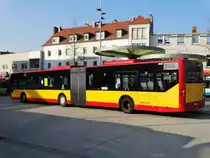 HSB Mercedes Benz Citaro 1 G Wagen 91 am 15.02.17 in Hanau Freiheitsplatz