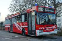 Mercedes O 405  Feuerwehr Pforzheim , 28.01.2017