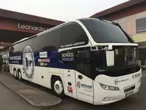Neoplan Cityliner N 1217 C  Arminia Bielefeld - Bröskamp , Walldorf 07.02.2017