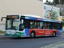 Mercedes Citaro I Ü der Barnimer Busgesellschaft in Eberswalde am 09.06.2016