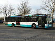 Stadtverkehr Maintal Mercedes Benz Citaro 1 Facelift am 25.02.17 am Maintalbad