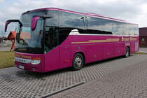 Setra S416 GT-HD von Brauer Reisen in Nordhausen 25.02.2017