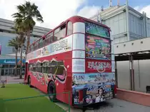 17.01.2017,Doppelstockbus auf Tenerife.