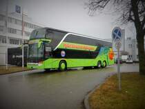 Setra S 431 DT der Fa. Hörmann-Reisen in Neu-Ulm