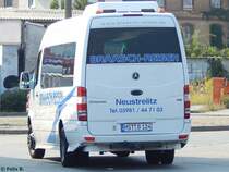 Mercedes Sprinter von Braasch Reisen aus Deutschland in Neubrandenburg am 11.09.2016