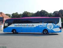 Setra 516 HD von BerlinLinienBus/URB in Neubrandenburg am 11.09.2016