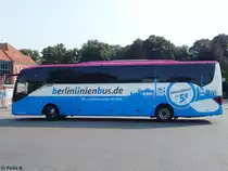 Setra 516 HD von BerlinLinienBus/URB in Neubrandenburg am 11.09.2016