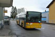 Volvo/Hess B7L von PU Steiner Messen beim Bahnhof Lohn-Lterkofen, 28.02.2017.