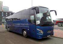 VDL Futura in Hannover, aufgenommen am alten ZOB am 12.03.2016