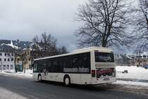 Setra S 315 NF auf der Stadtlinie E in Marienberg. Der Wagen wurde im März 2016 gekauft. (4.1.2017)