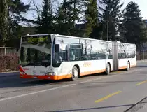BSU - Mercedes Citaro Nr.44 SO 1143444 unterwegs auf der Linie 1 in Solothurn am 25.02.2017