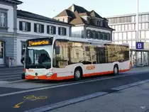 BSU - Mercedes Citaro Nr.87 SO 172087 unterwegs auf der Linie 2 in Solothurn am 25.02.2017
