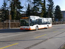 BSU - Mercedes Citaro Nr.90 SO 172090 unterwegs auf der Linie 9 in Solothurn am 25.02.2017