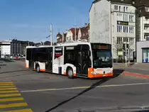 BSU - Mercedes Citaro Nr.90 SO 172090 unterwegs auf der Linie 9 in Solothurn am 25.02.2017