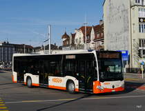 BSU - Mercedes Citaro Nr.98 SO 172098 unterwegs auf der Linie 4 in Solothurn am 25.02.2017