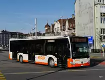 BSU - Mercedes Citaro Nr.98 SO 172098 unterwegs auf der Linie 4 in Solothurn am 25.02.2017