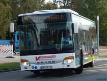 Setra 415 NF der Verkehrsbetrieb Greifswald-Land GmbH in Greifswald am 16.09.2016