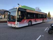 BGU Citaro Facelift Nr. 22 beim Abfahren beim Bhf Süd am 10.3.17.