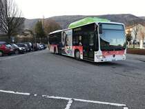 Citaro Nr. 21 kurz vor dem Bhf Süd am 10.3.17.