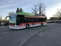 Citaro Nr. 22 nach der Abfahrt vom Bhf Süd auf der Linie 24 Richtung Gummenweg, am 10.3.17.