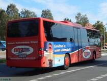 Setra 415 UL der Verkehrsbetrieb Greifswald-Land GmbH in Greifswald am 16.09.2016