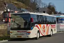 WV 2059 Setra S 415 UL, der Busfirma Wagener, stand am 11.03.2017 in Ettelbr�ck